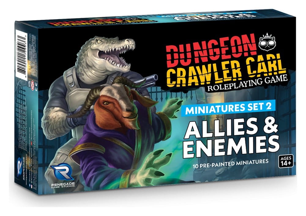 Dungeon Crawler Carl Set de Miniatures 2 Enemies & Allies