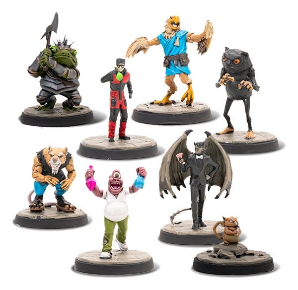 Dungeon Crawler Carl Set de Miniatures 3 Mobs of Mordecai