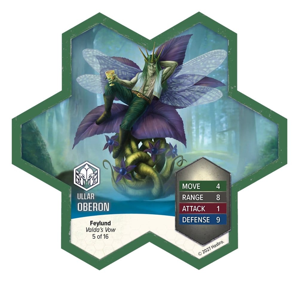 Heroscape extension d'armée Seelie Court of the Verdant Pact Standard Edition *ANGLAIS*