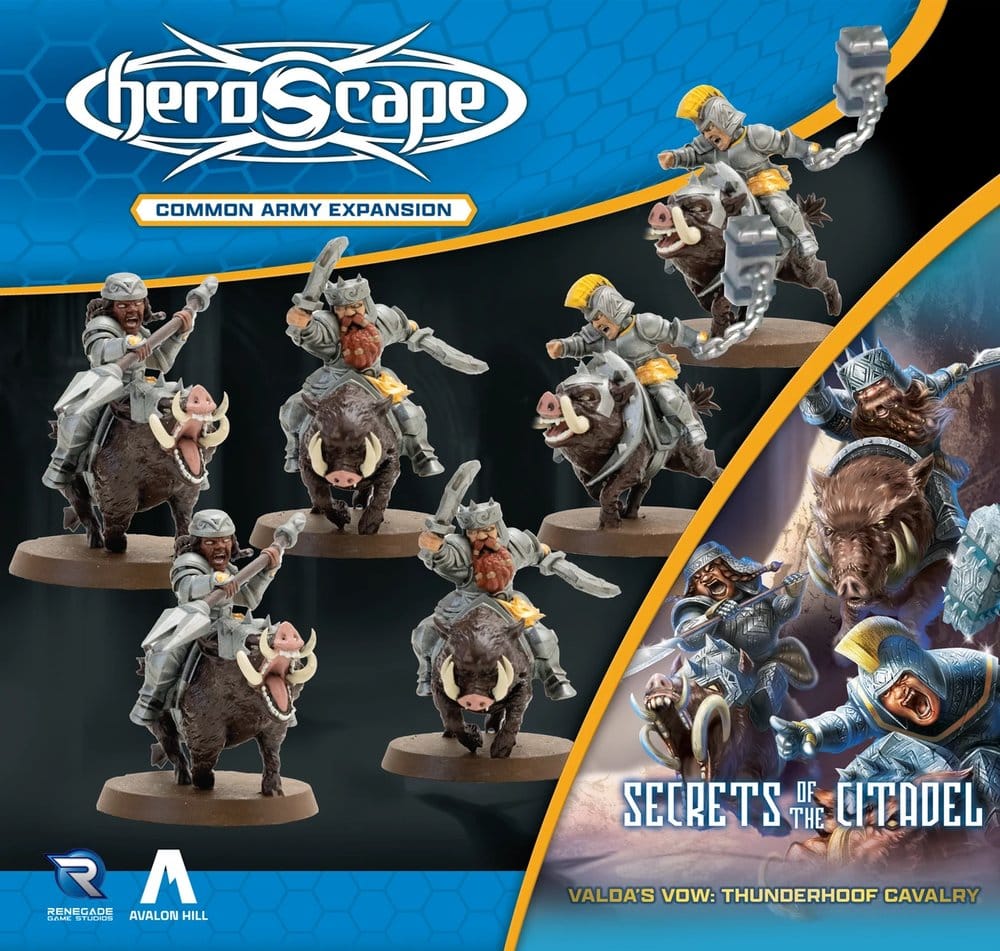 Heroscape extension d'armée Thunderhoof Calvary Standard Edition *ANGLAIS*