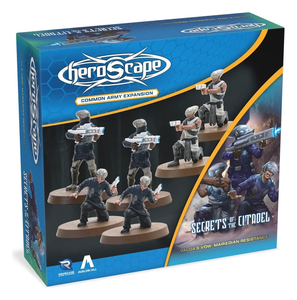 Heroscape extension d’armée Mariedian Resistance Fighters Standard Edition *ANGLAIS*