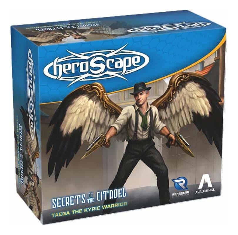 Promo Heroscape figurine Taega the Kyrie Warrior *ANGLAIS*