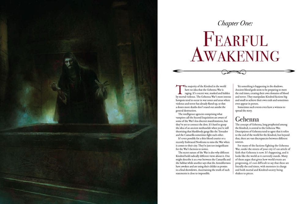 Vampire: The Masquerade 5th Edition RPG livre Gehenna War Sourcebook *ANGLAIS*