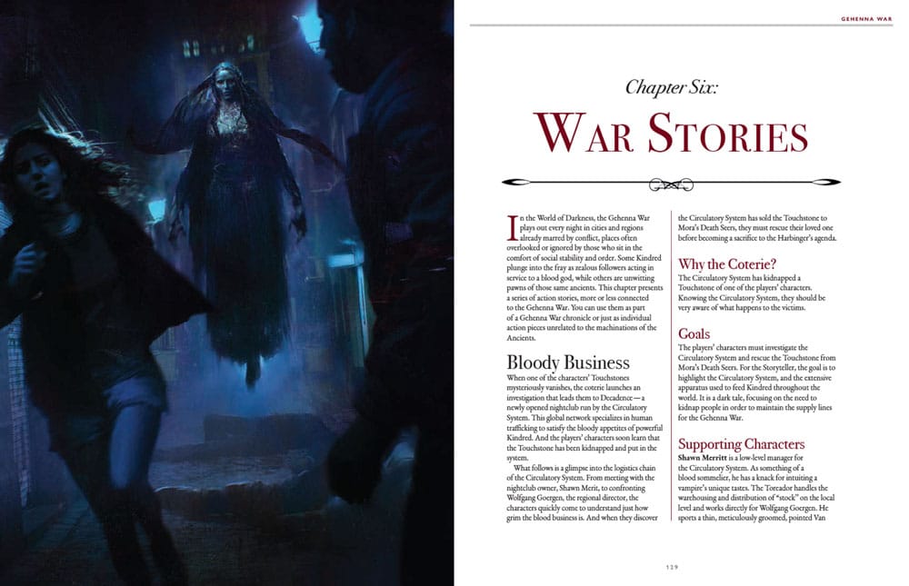 Vampire: The Masquerade 5th Edition RPG livre Gehenna War Sourcebook *ANGLAIS*