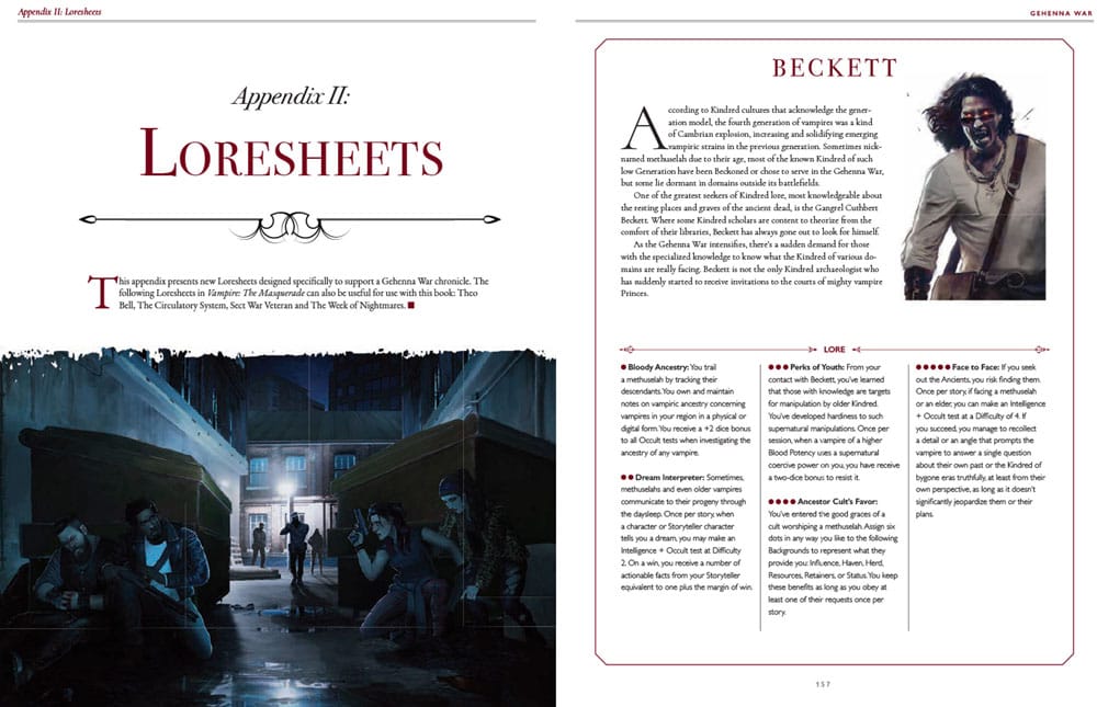 Vampire: The Masquerade 5th Edition RPG livre Gehenna War Sourcebook *ANGLAIS*