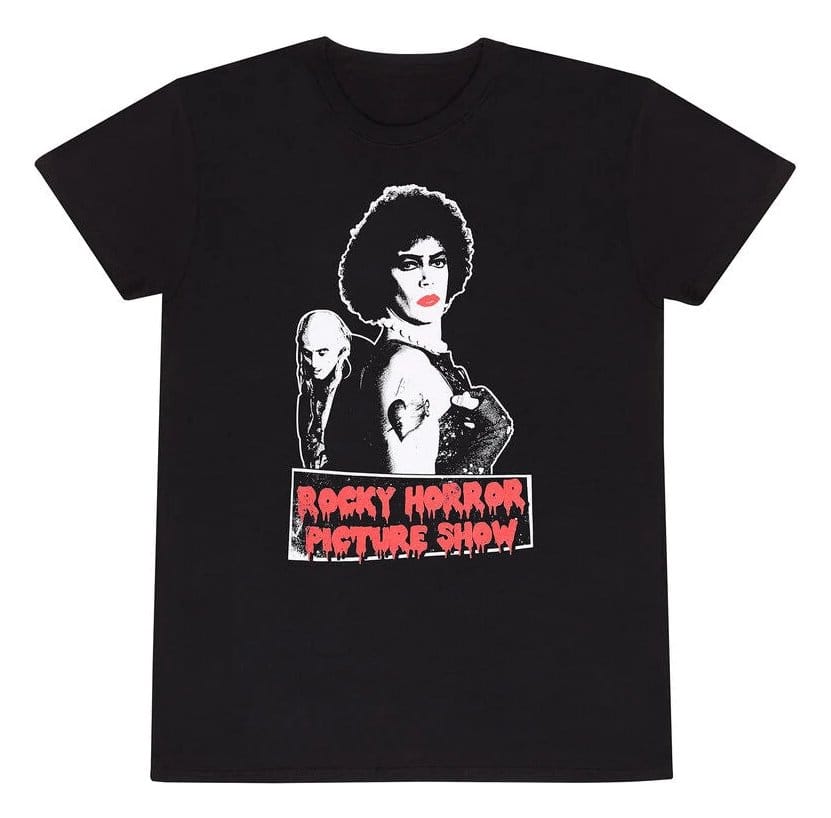 Rocky Horror Picture Show T-Shirt Frank N Niff Black (XL)