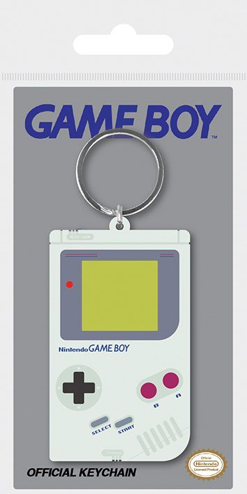 Nintendo porte-clés caoutchouc Gameboy 6 cm