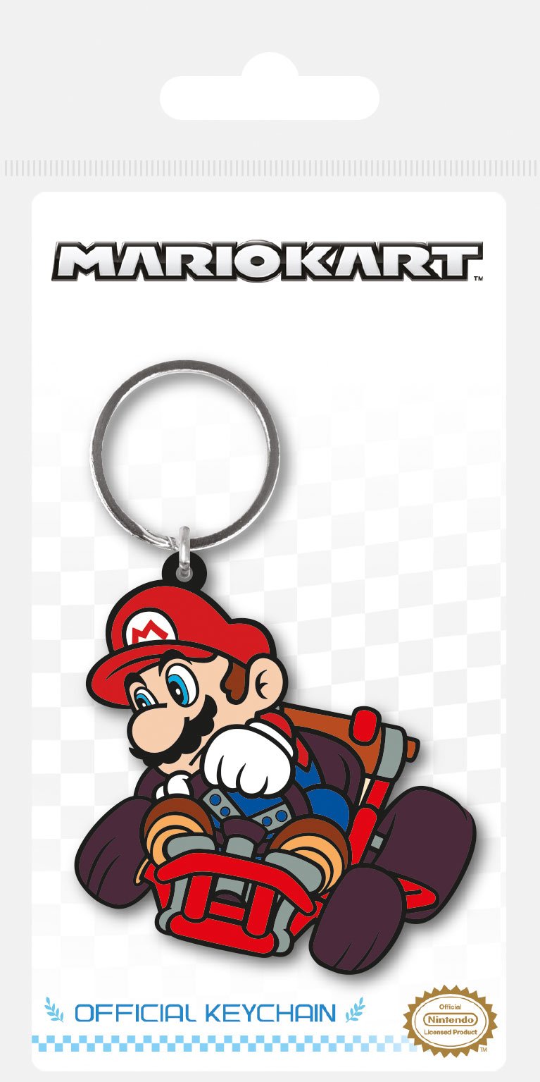 Mario Kart porte-clés caoutchouc Drift 6 cm