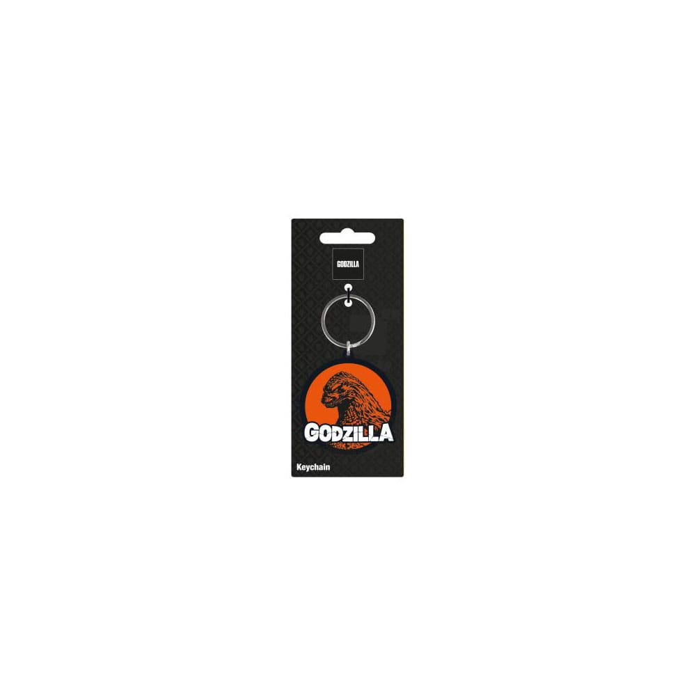 Godzilla porte-clés caoutchouc Mean 6 cm