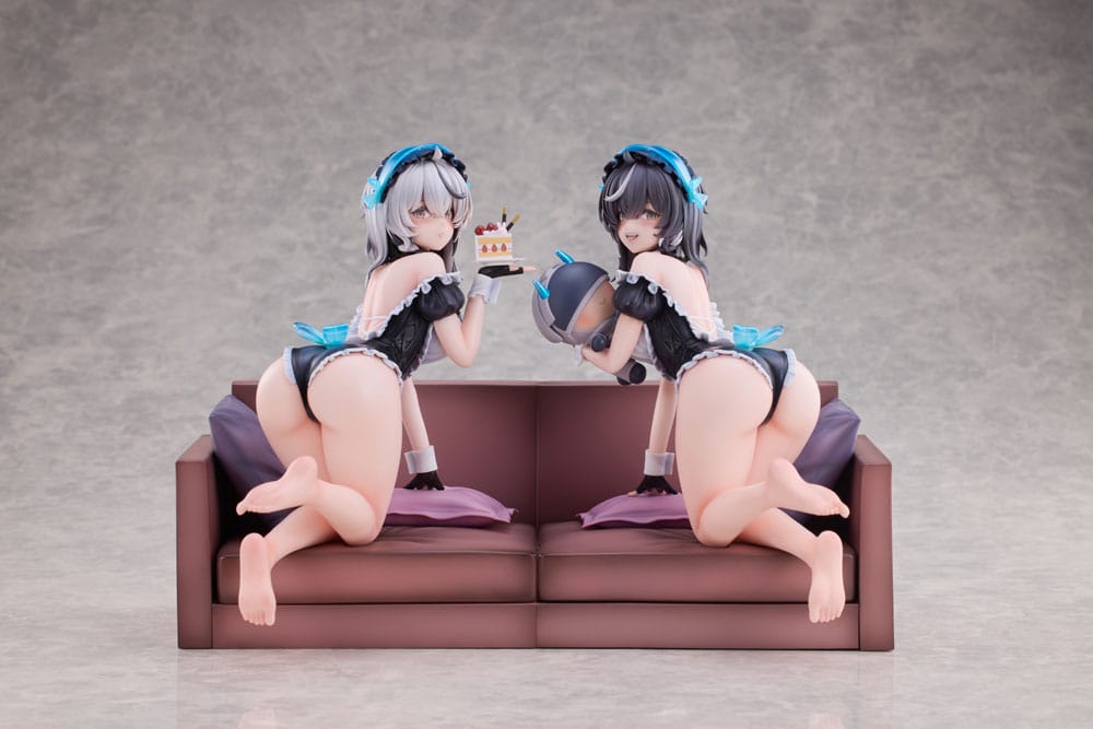 Snowbreak Containment Zone pack 2 statuettes PVC 1/6 Cherno & Meursault Apprentice Maid Ver. Deluxe Edition 19 cm