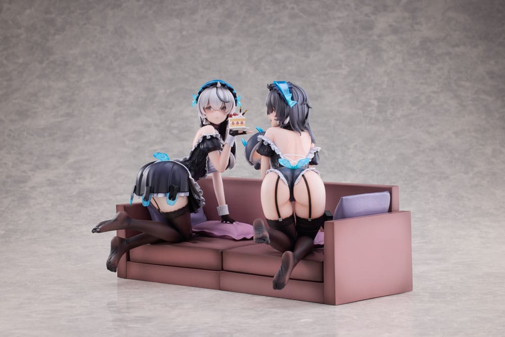 Snowbreak Containment Zone pack 2 statuettes PVC 1/6 Cherno & Meursault Apprentice Maid Ver. Deluxe Edition 19 cm