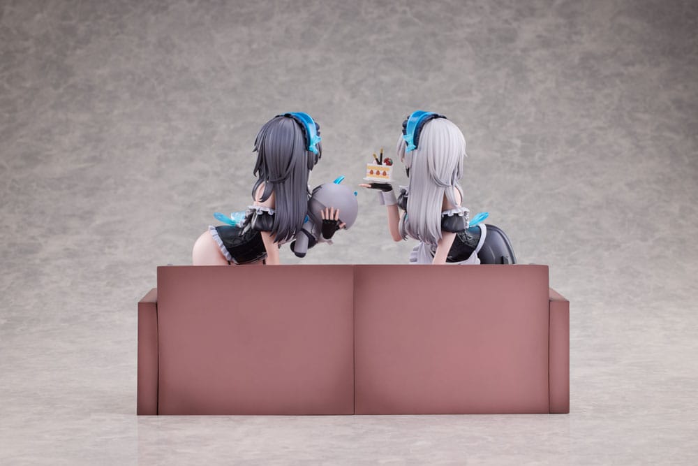 Snowbreak Containment Zone pack 2 statuettes PVC 1/6 Cherno & Meursault Apprentice Maid Ver. Deluxe Edition 19 cm