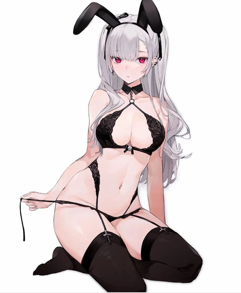 Original Character statuette 1/7 Black Bunny Girl Tana 23 cm
