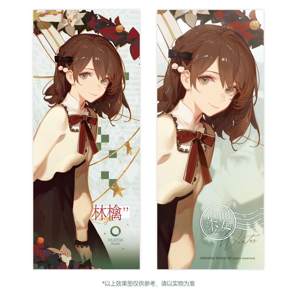 Original Character statuette PVC 1/8 Desktop Girls Series Winter Ringo Another Color 24 cm
