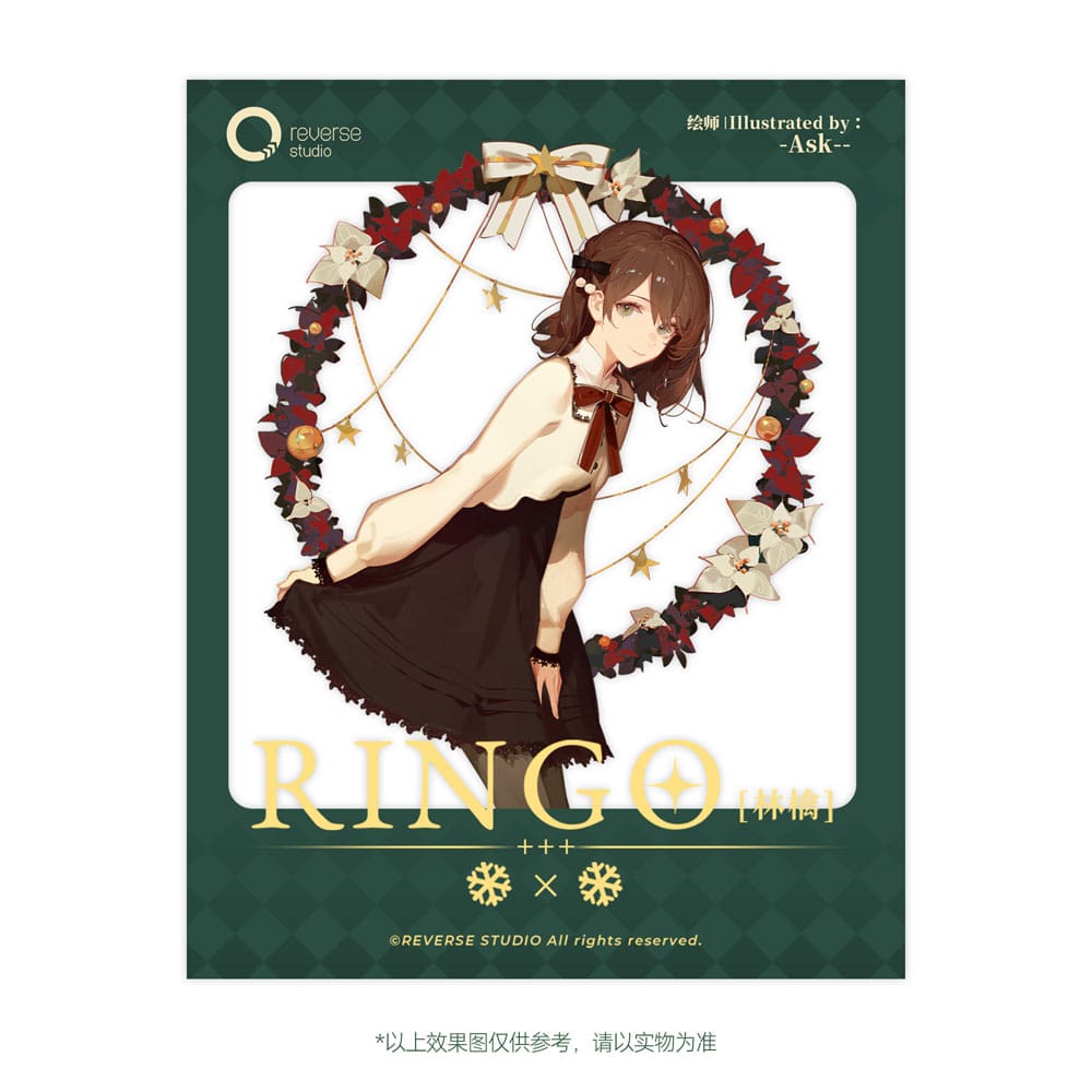 Original Character statuette PVC 1/8 Desktop Girls Series Winter Ringo Another Color 24 cm