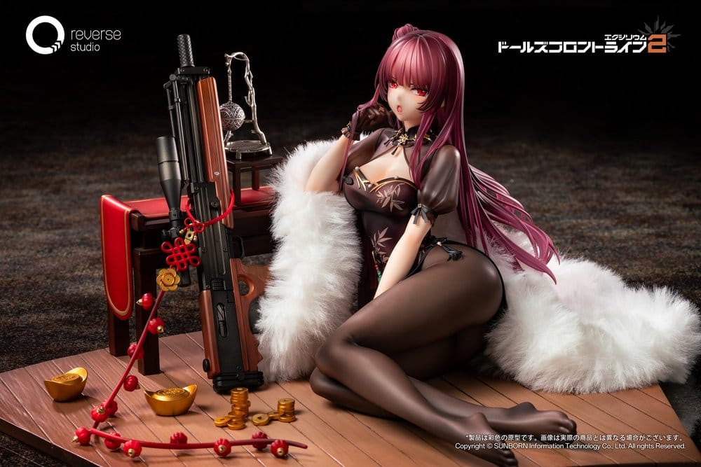 Girls´ Frontline 2: Exilium statuette 1/6 Makiatto: Embroidered Bamboo, Blooming Shadows Ver. 13 cm