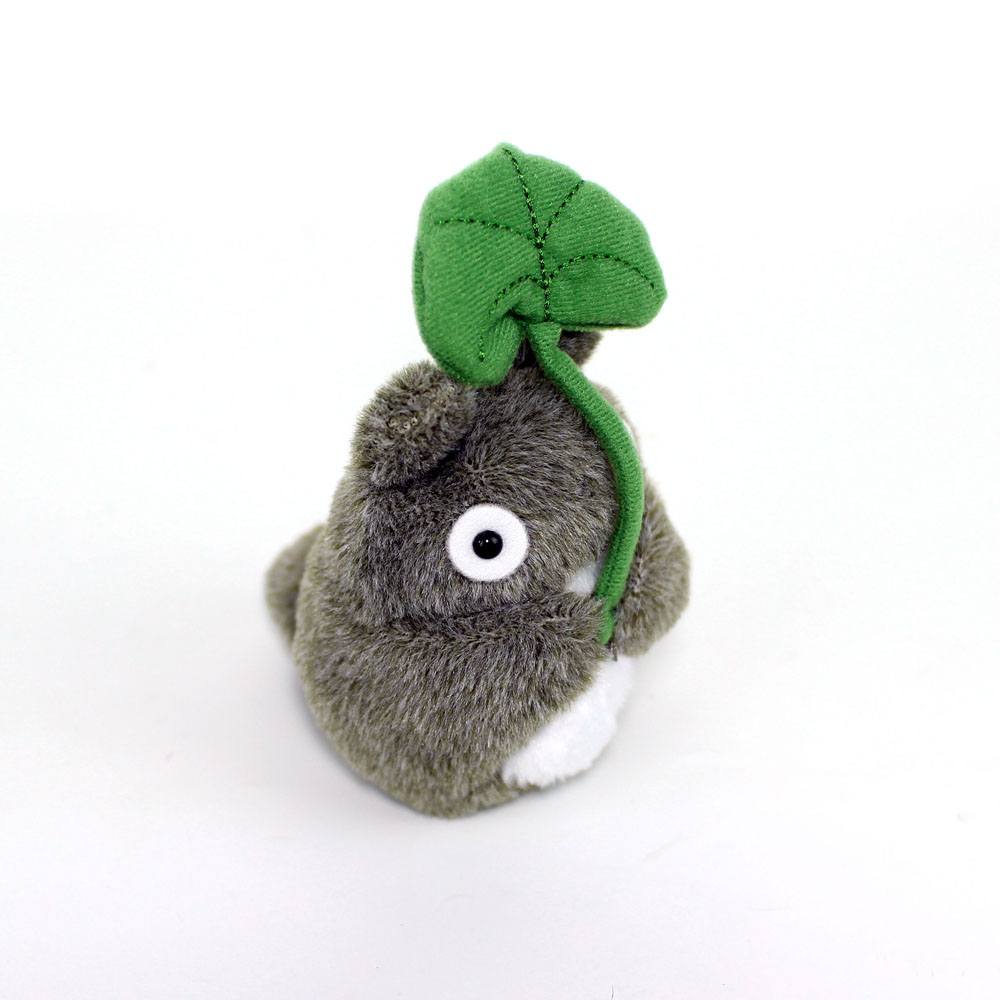 Ghibli - Mon Voisin Totoro - Peluche Totoro Avec Sa Feuille