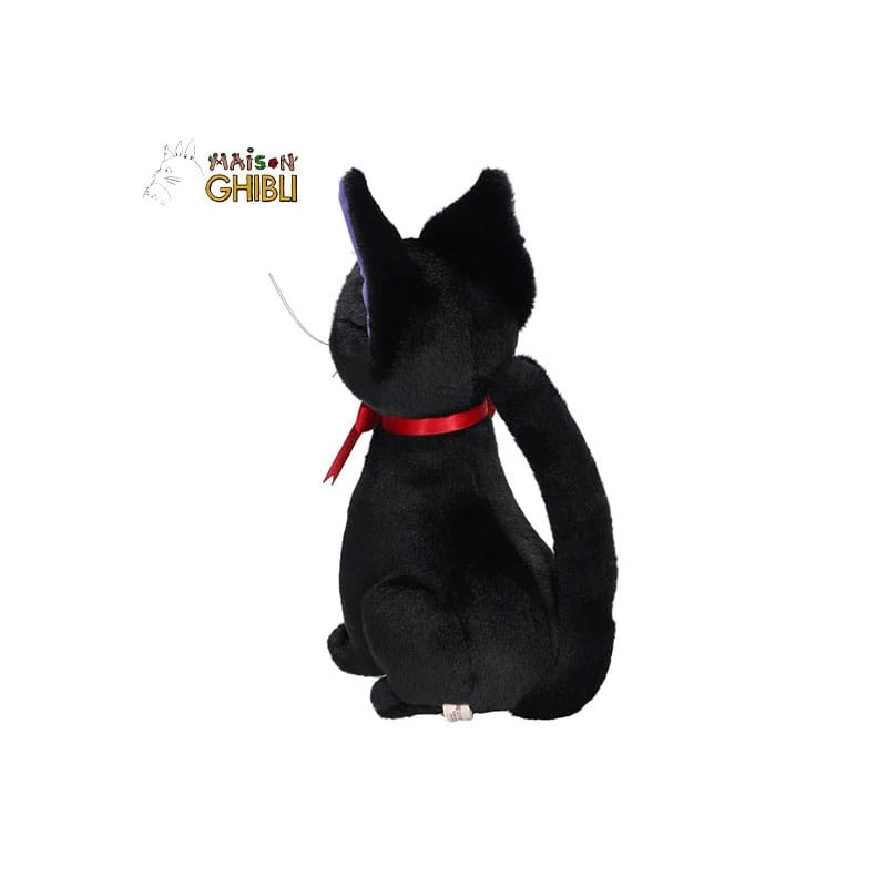 Kiki la petite sorcière Figurine en peluche Jiji Sitting M 32 cm