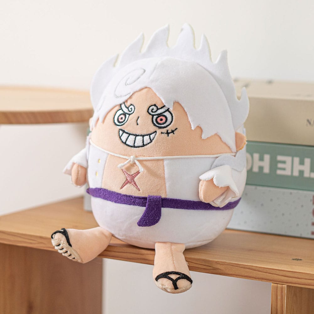 One Piece peluche Monkey D. Luffy Gear 5 SD Ver. 15 cm