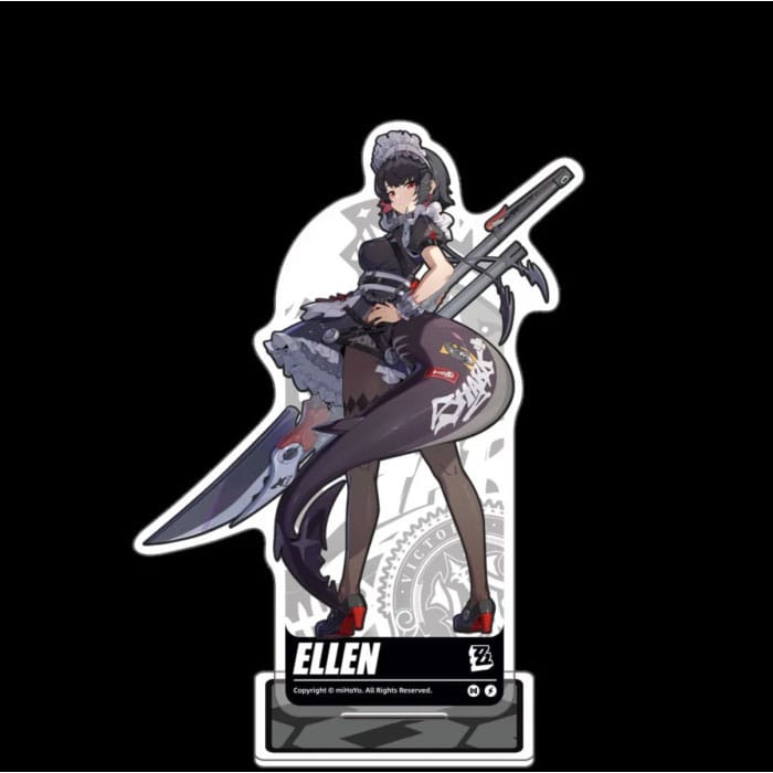 Zenless Zone Zero figurine acrylique Character Illustration Series Ellen 17 cm