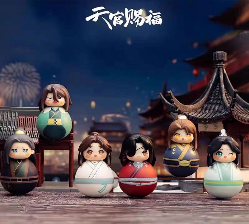 Heaven Official's Blessing présentoir figurines Cute Swing Series 11 cm 13 cm (6)