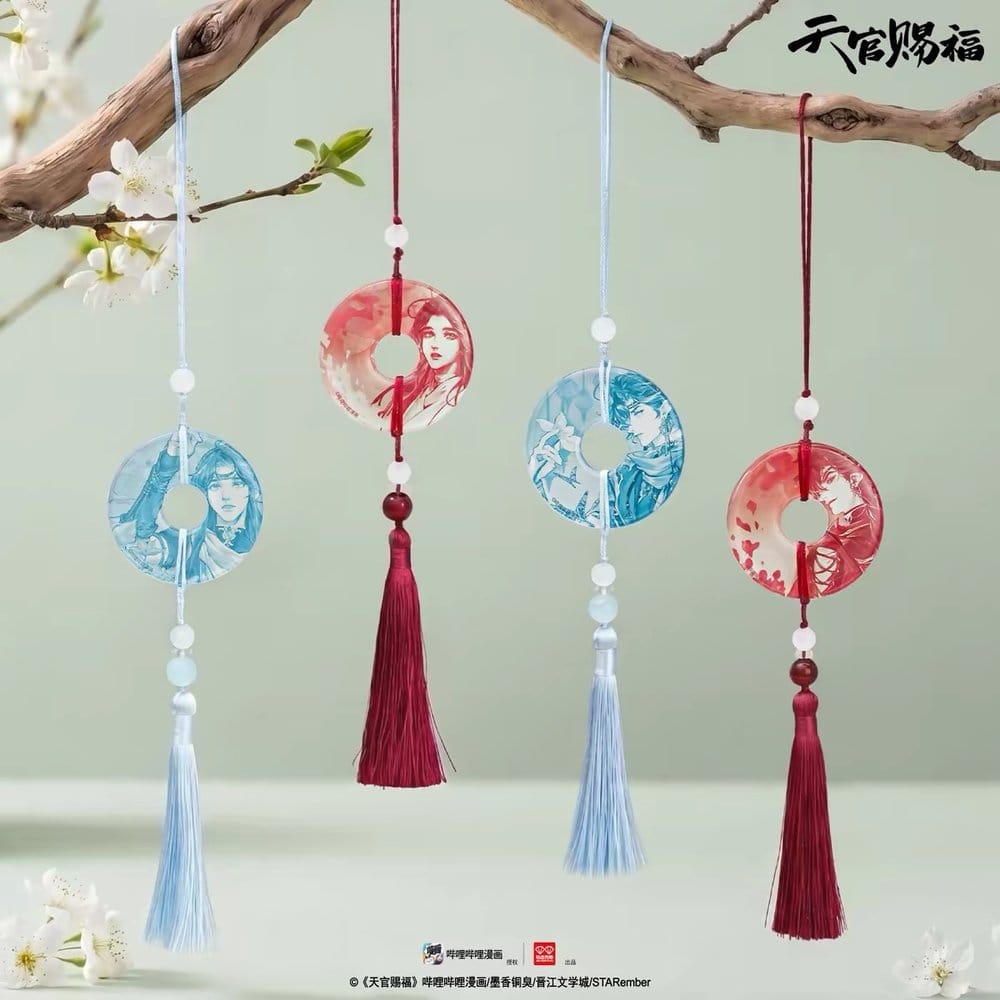 Heaven Official's Blessing blind box assortiment porte-clés en acrylique (8)