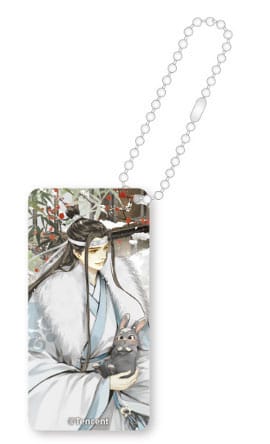 Grandmaster of Demonic Cultivation porte-clés Domino Winter Season Series Lan Wangji 6 cm