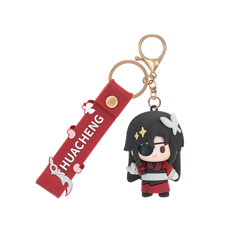 Heaven Official´s Blessing porte-clés caoutchouc Hua Cheng 6 cm