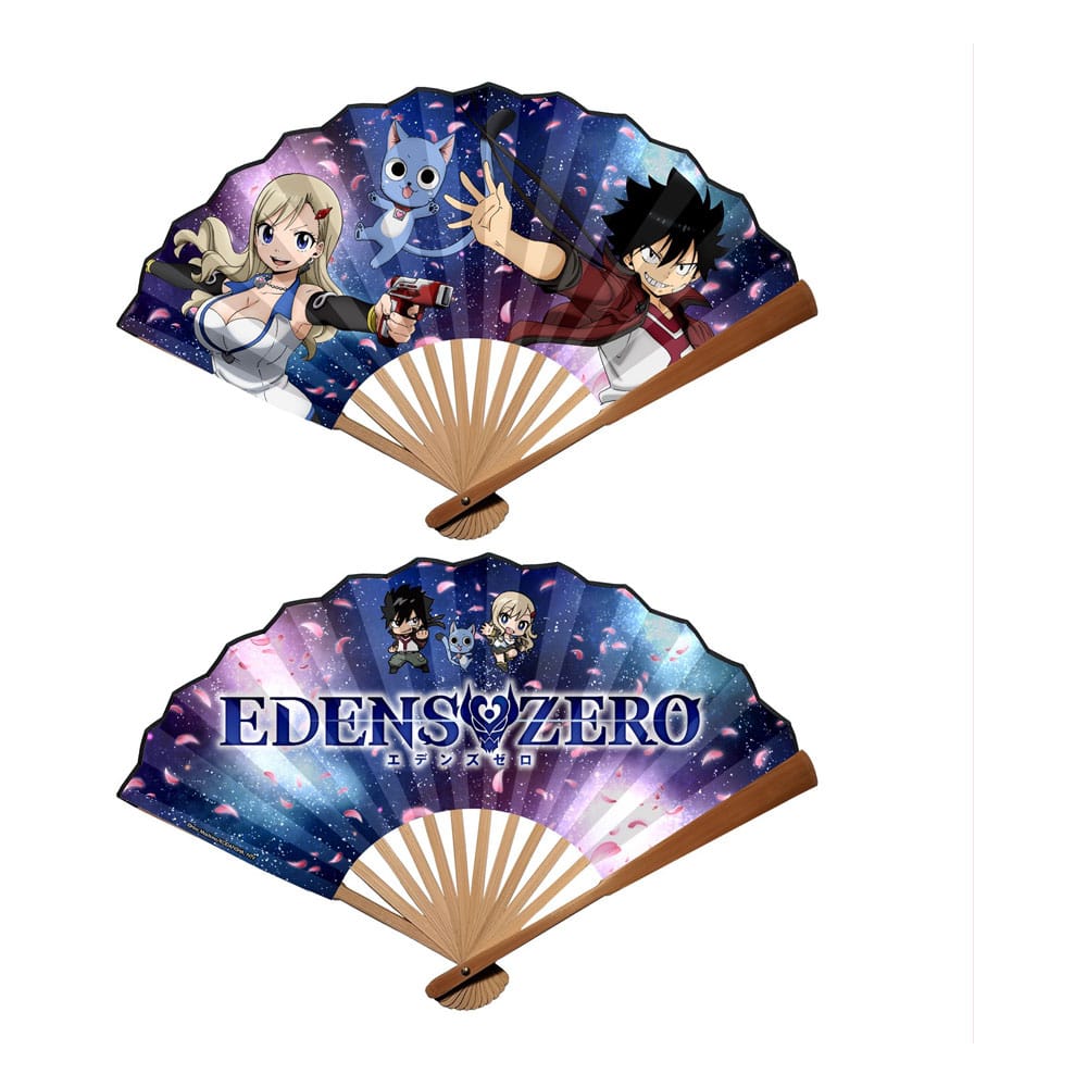 Edens Zero éventail Rebecca, Happy & Shiki