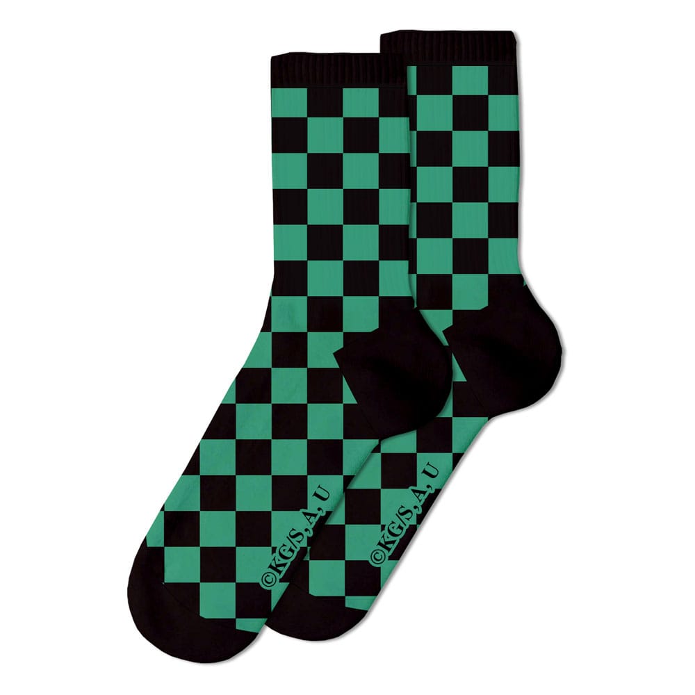 Demon Slayer: Kimetsu no Yaiba pack 2 chaussettes Tanjiro Kamado 41-44
