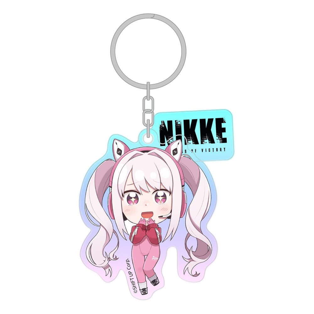 Goddess of Victory: Nikke porte-clés Alice Holographic 7 cm