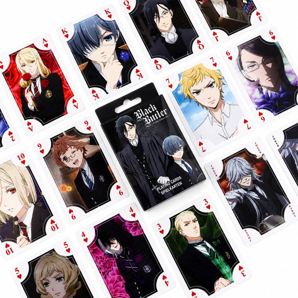 Black Butler Cartes à jouer Public School