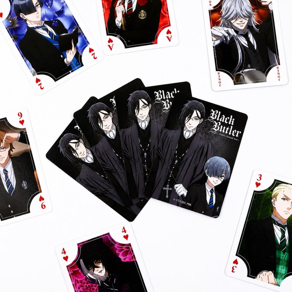 Black Butler Cartes à jouer Public School