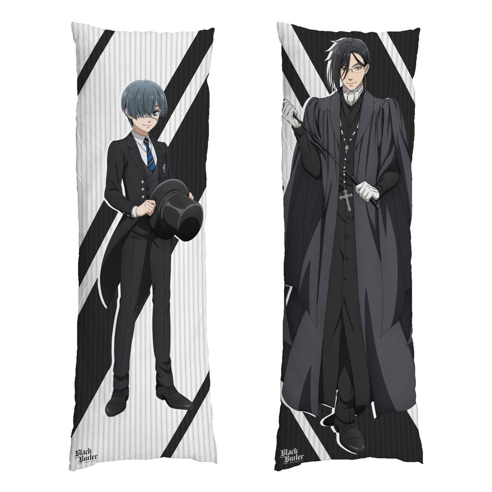 Black Butler taie d´oreiller Dakimakura Sebastian & Ciel 150 x 50 cm