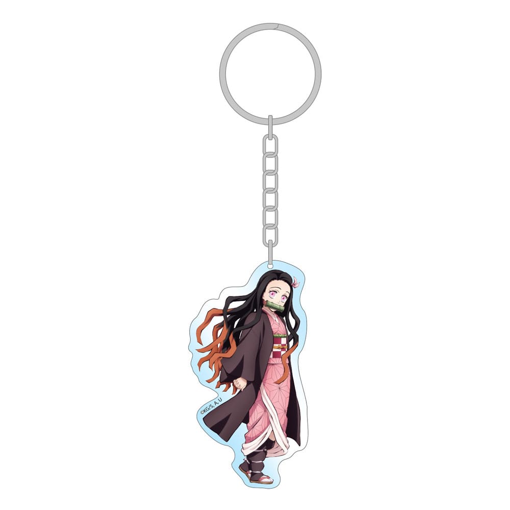 Demon Slayer: Kimetsu no Yaiba porte-clés Nezuko Holographic 7 cm