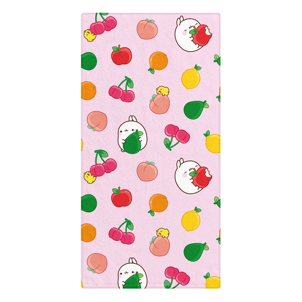 Molang serviette de bain Fruits 150 x 75 cm