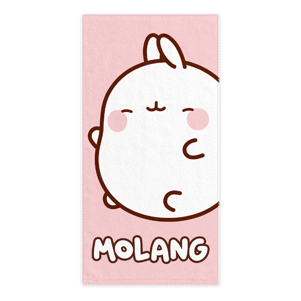 Molang serviette de bain Pink 150 x 75 cm