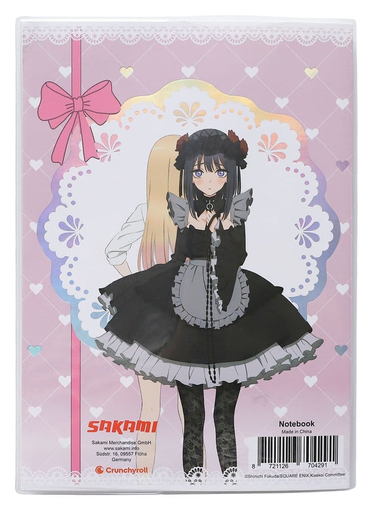 My Dress-Up Darling carnet à couverture souple à carreaux DIN A5 Holographic