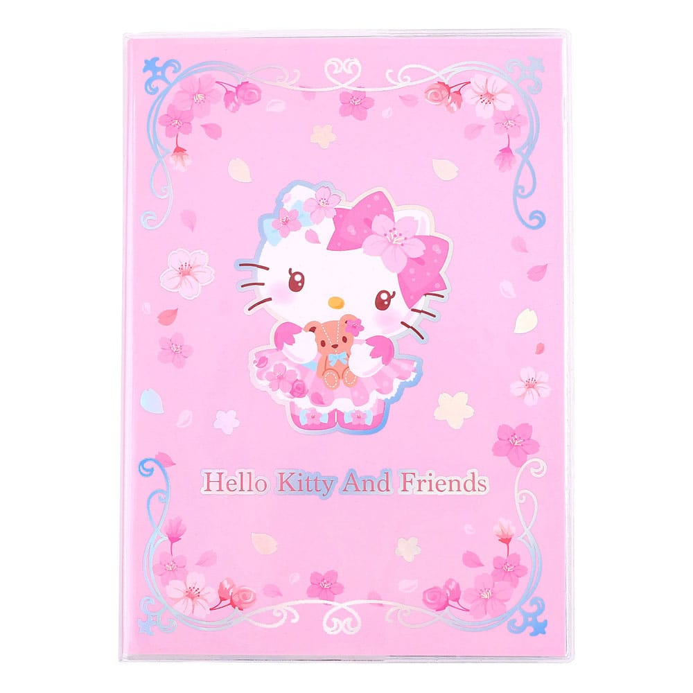Sanrio carnet Hello Kitty & Friends Sakura Series Holographic Checkered