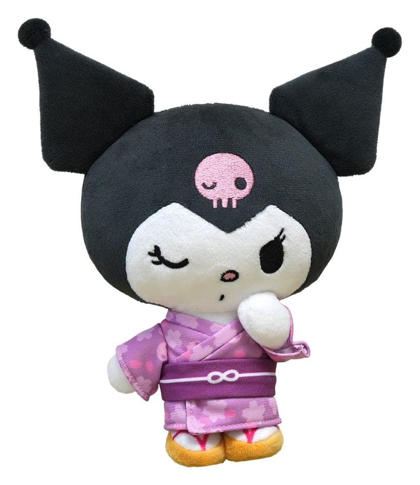 Sanrio peluche Kuromi Kimono Version 22 cm