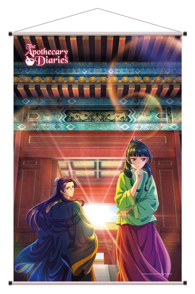 Les Carnets de l'apothicaire wallscroll 01 Maomao & Jinshi 60 x 90 cm
