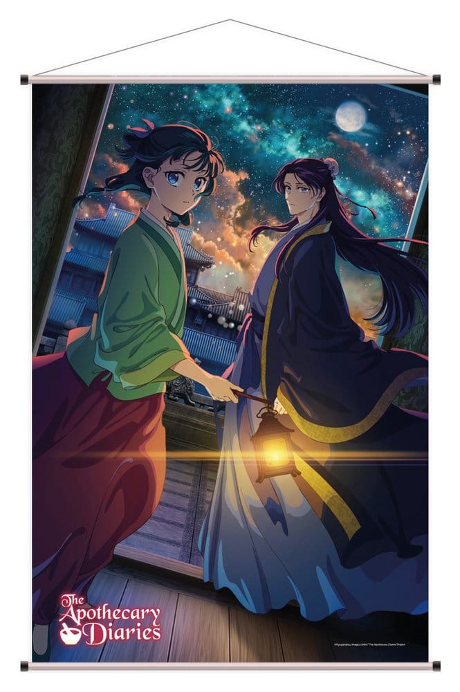 Les Carnets de l'apothicaire wallscroll 02 Maomao & Jinshi 60 x 90 cm