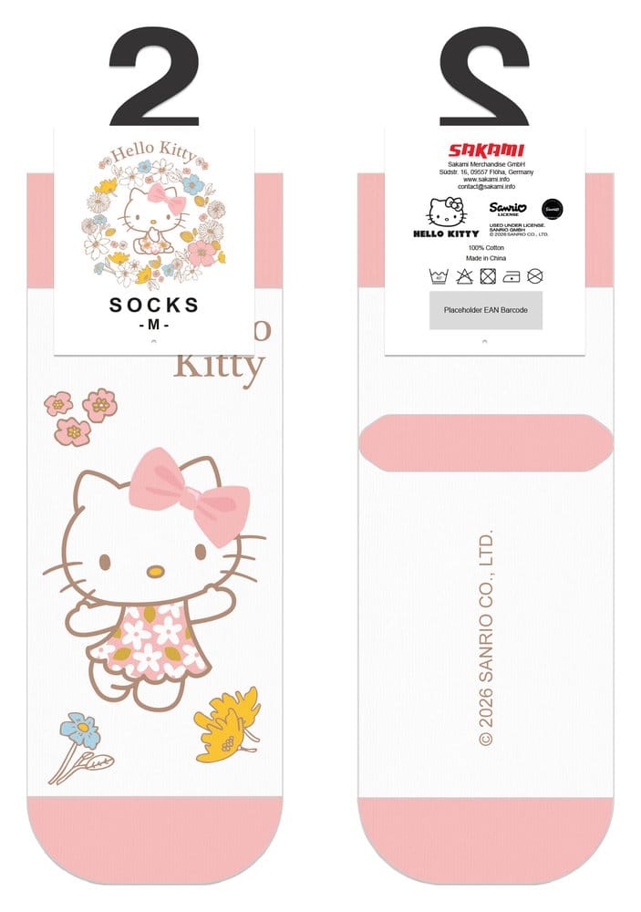 Sanrio chaussettes Hello Kitty Buttercream Short 36-40