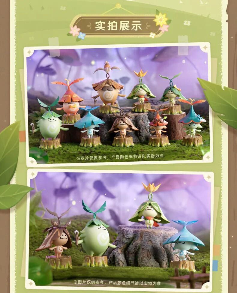 Genshin Impact présentoir mini-figurines Blind Box Aranara Series (9)