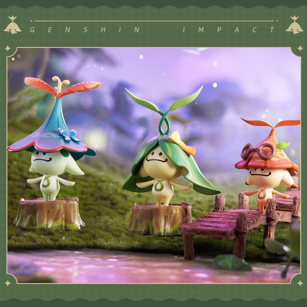 Genshin Impact présentoir mini-figurines Blind Box Aranara Series (9)