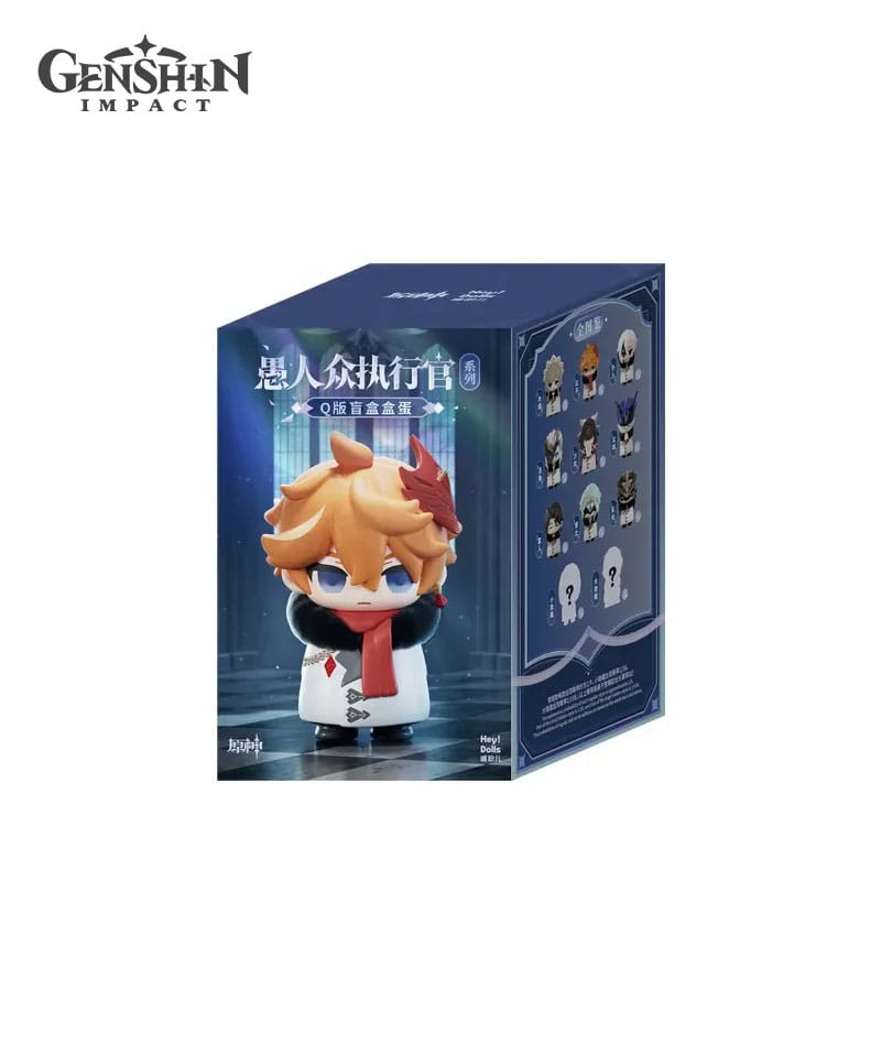 Genshin Impact présentoir boîte-mystère mini-figurines Fatui Harbingers Chibi Design 7 cm (9)