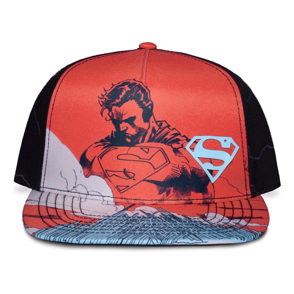 DC Comics casquette Snapback Superman Red