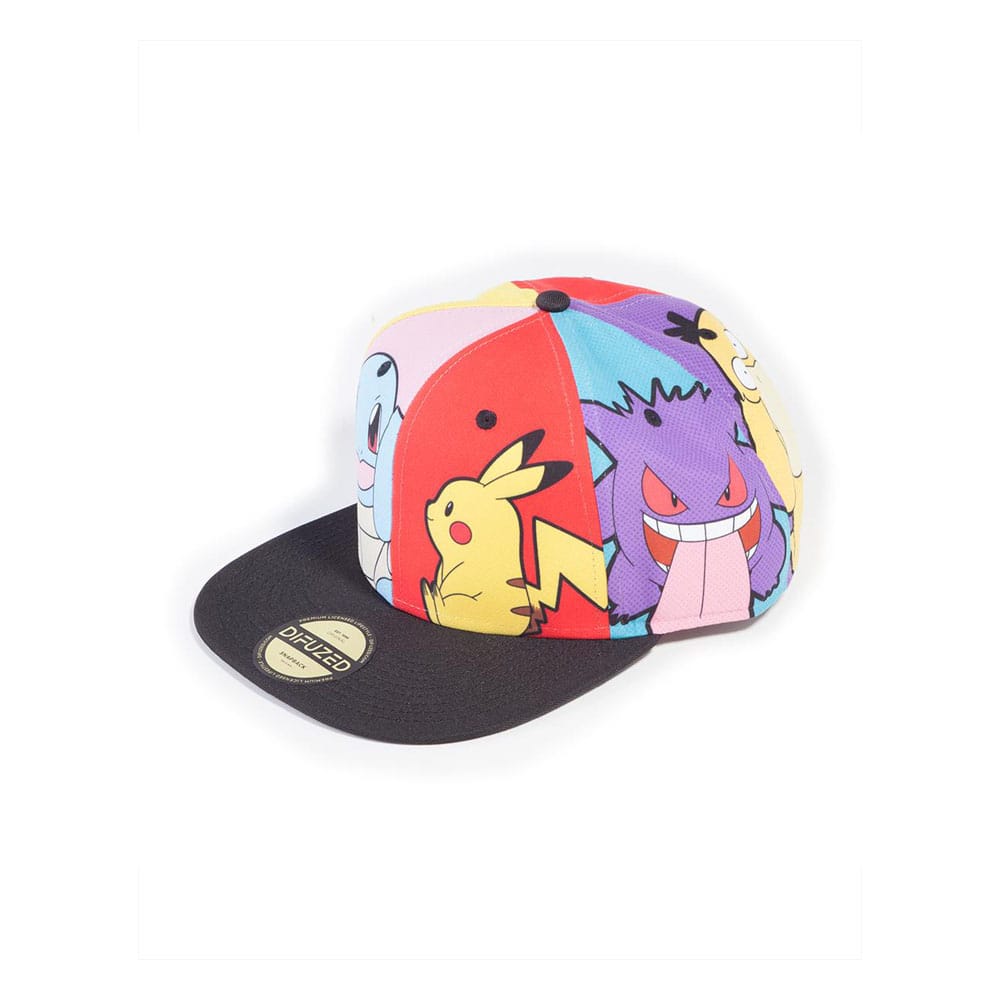 Pokémon - Casquette Snapback "Multi Pop Art"