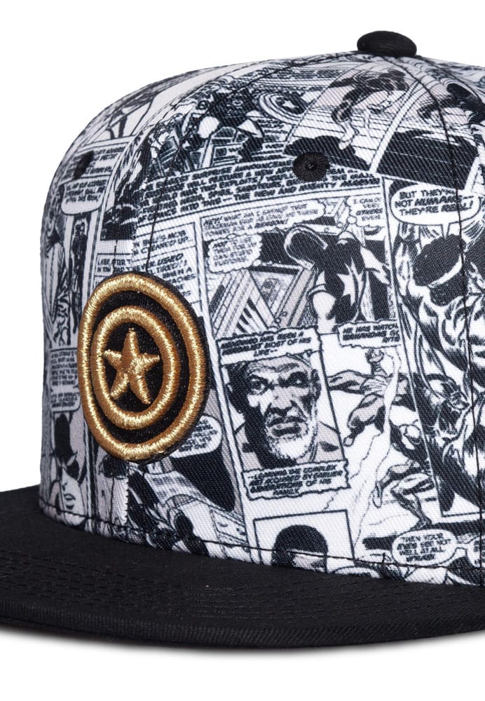 Marvel The Avengers casquette baseball Captain America