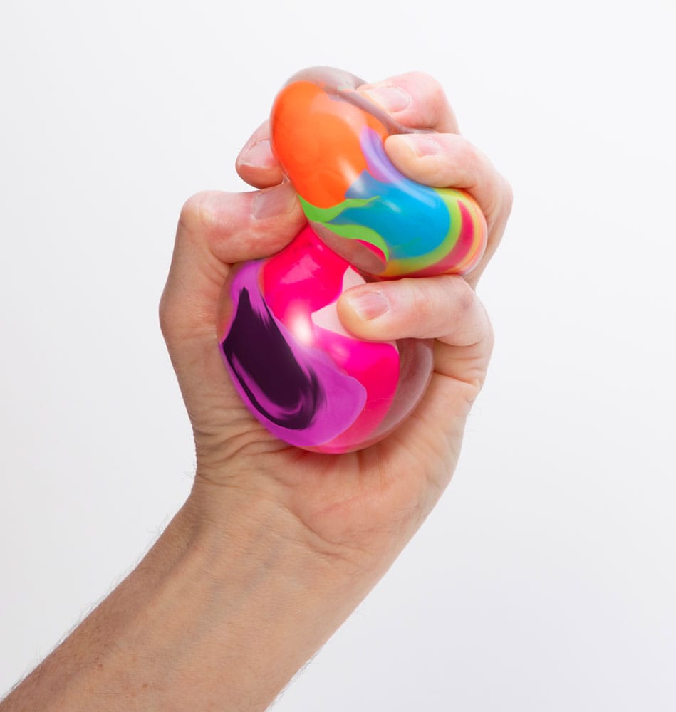 NeeDoh présentoir figurines anti-stress Marbleez Ball 7 cm (6)